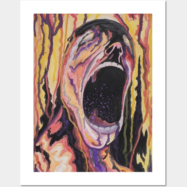 Series of Screams - Hunger Wall Art by Austin Floyd Artwork